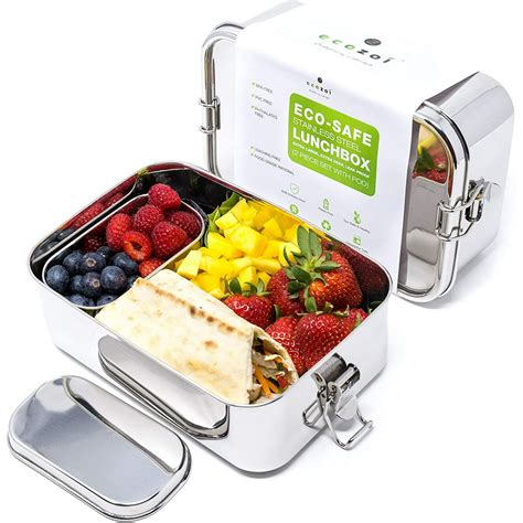 large steel lunch box|eco friendly metal lunch box.